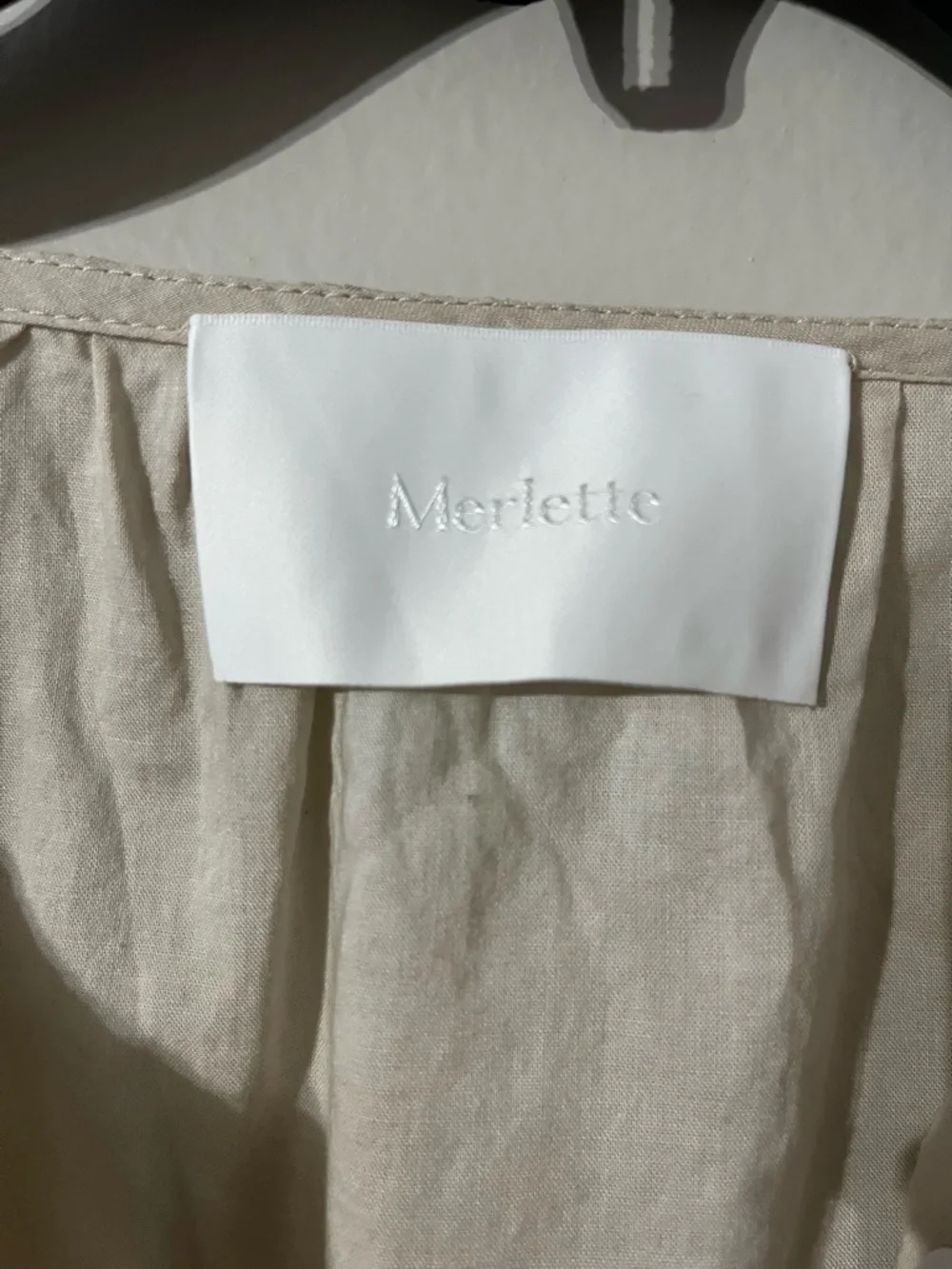 RARE Merlette Martel Pleated Dress Sz L - Picture 6 of 8
